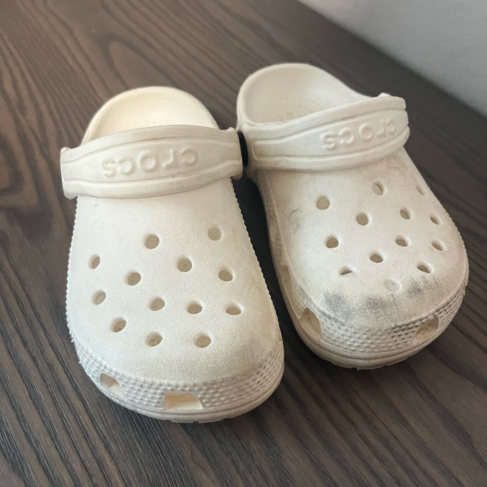 CROCS White Water Shoes with Perforated Design